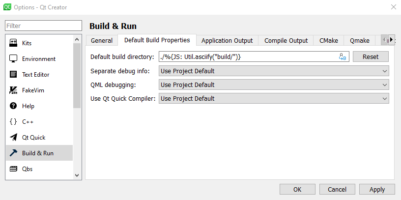 build config kuva