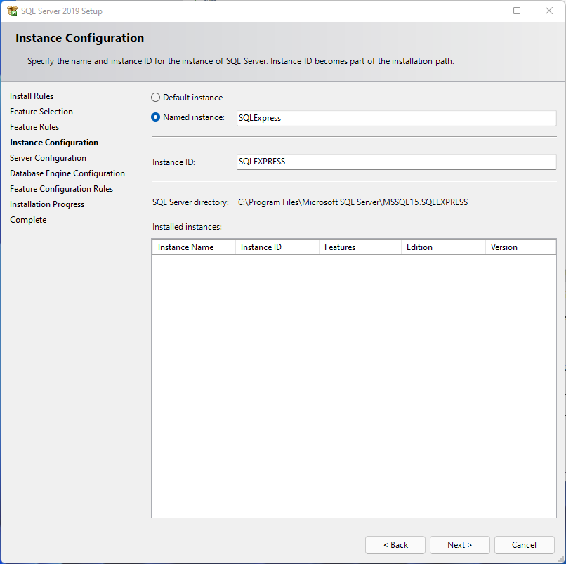install image