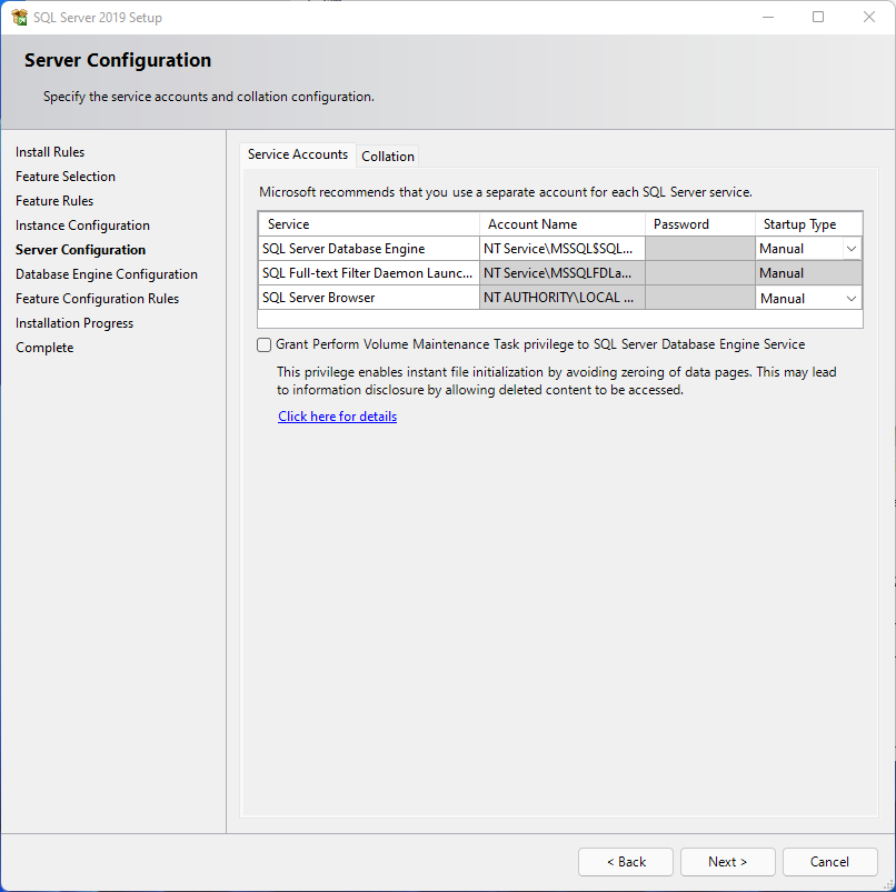 install image